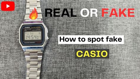 how to differentiate between original and fake casio watches|are casio watches real.